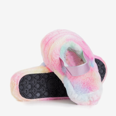 OUTLET Tarka női szőr papucs Fornax - Lábbeli