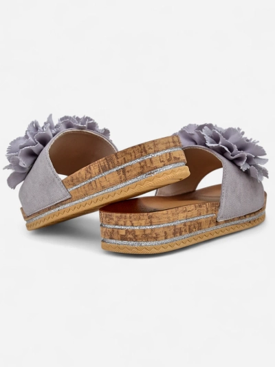 Royalfashion Női papucs virágokkal Focce