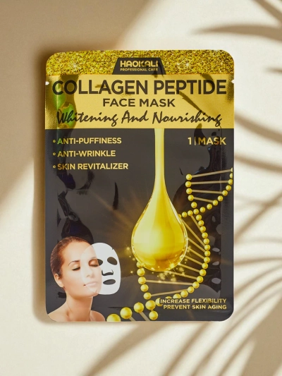 Aurora Collagenus Peptide Mask – Ragyogó Arcmaszk Haokali 10 db