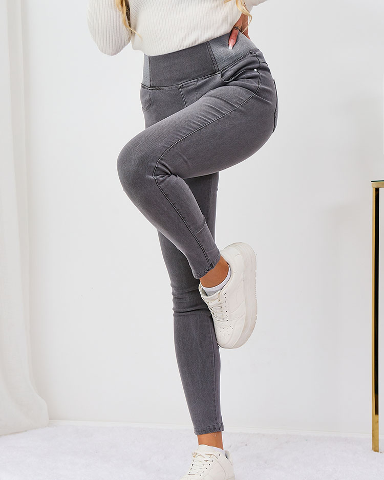 Royalfashion Szürke női teggings