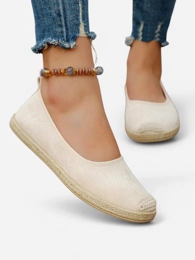 Royalfashion Női öko velúr espadrilles Aroles