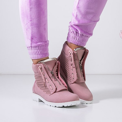 OUTLET Pink Női Ice Love áttört túrabakancs - Lábbeli