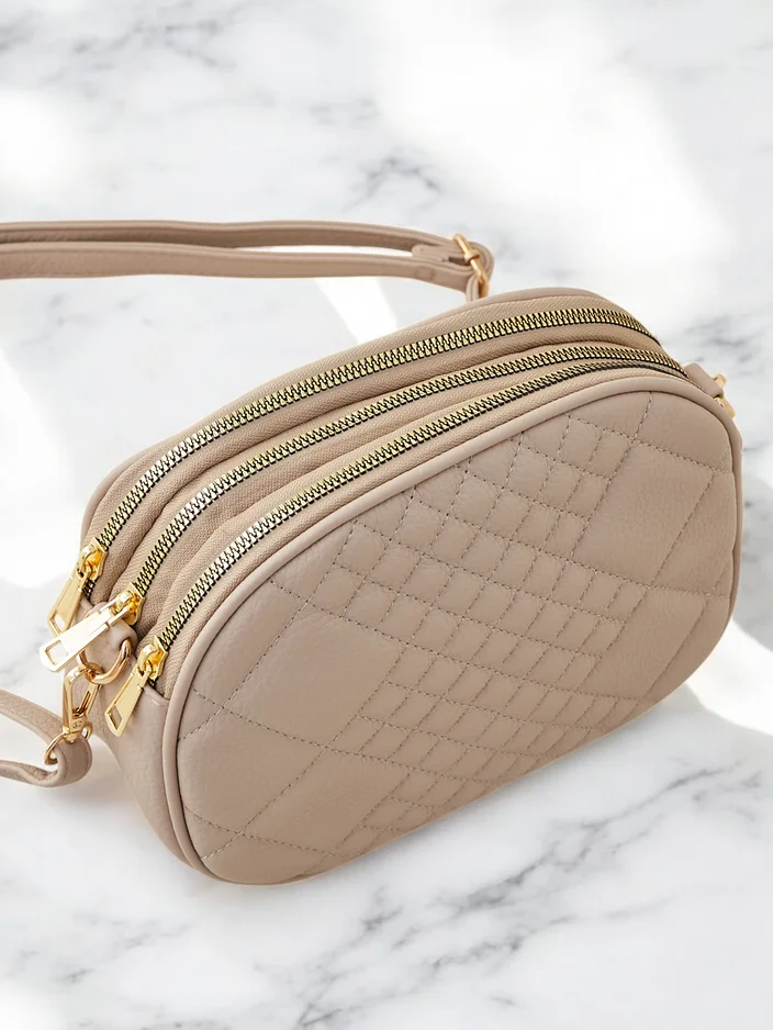 Royalfashion Oval kisméretű női táska öko-bőrből