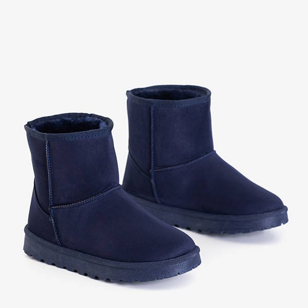 Női sötétkék szigetelt hócsizma a Talitól - Cipő