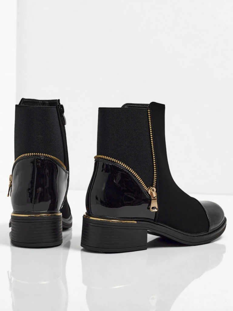 Selyrix női eco bőr bokacsizma