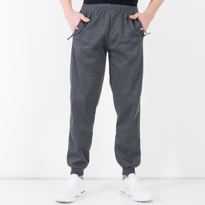 Férfi sötétszürke szigetelt melegítőnadrág - Ruházat