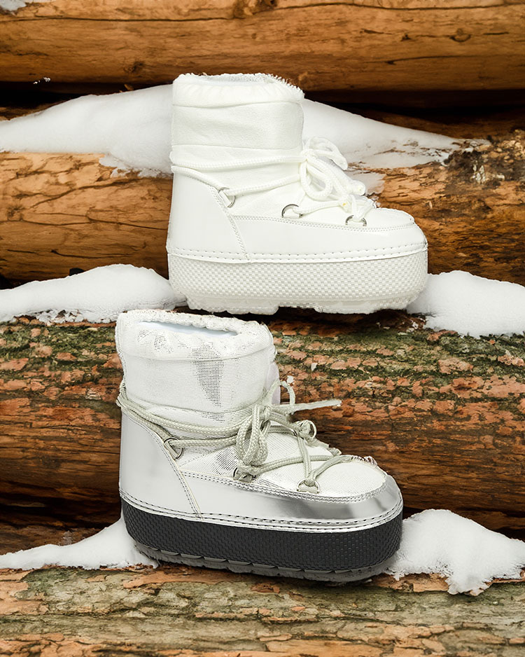 Royalfashion Női fűzős hócsizma Yevnoie