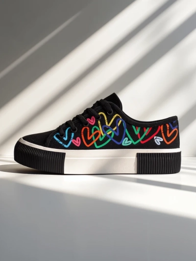Royalfashion Női sneakers nyomattal Sercess