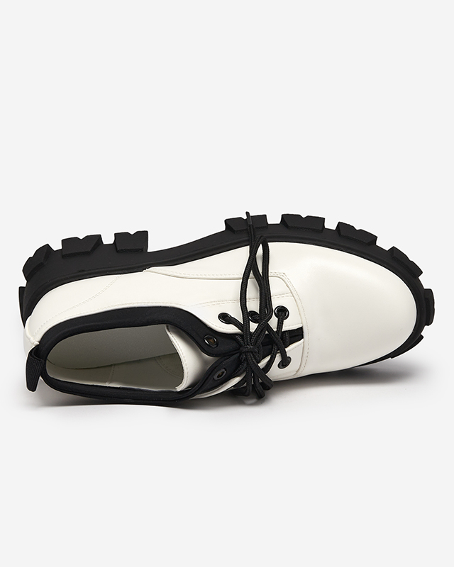 Női öko-bőr cipő fehér Ozud-Footwear színben