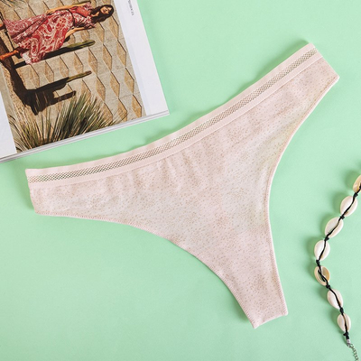 Női mintás tanga 3 / csomag - Fehérnemű