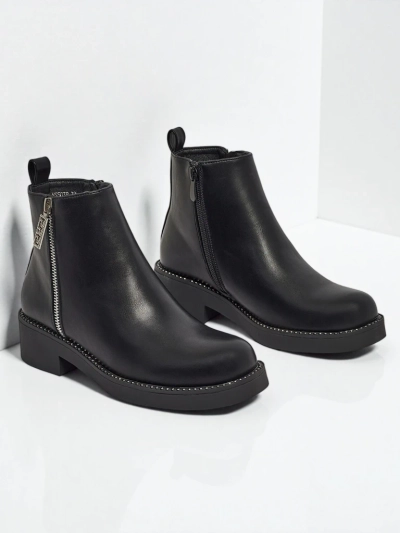 Belvani női öko bőr bokacsizma