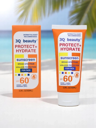 3Q Beauty vízálló arcfényvédő krém SPF 60