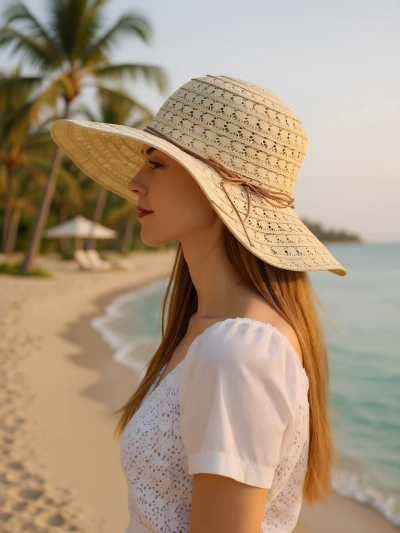 Royalfashion Női szalmakalap Convalia