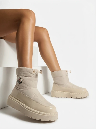 Royalfashion Női csúszós hócsizma krém színben Ireda