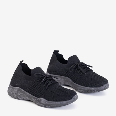 Savina fekete női sportcipő - Lábbeli