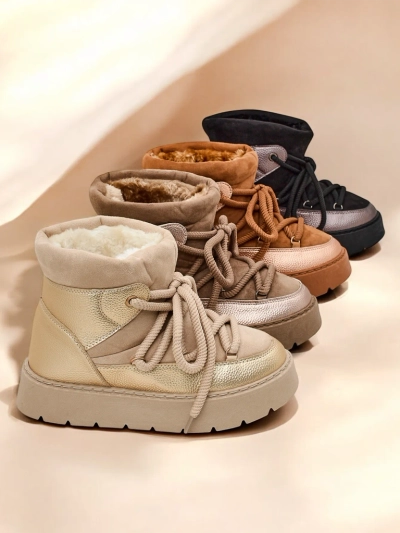 Royalfashion Női fűzős hótaposók Iniuc