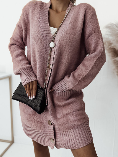 Royalfashion rózsaszín női ágyneműs pulóver