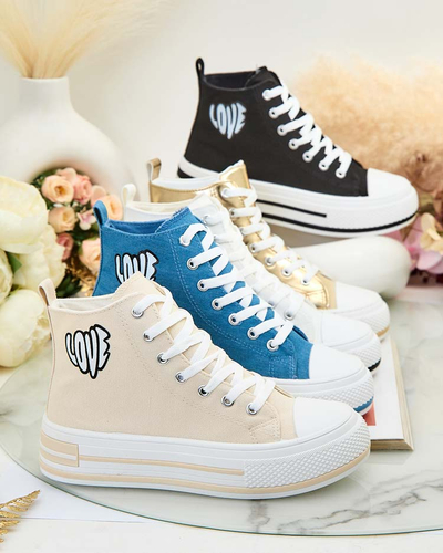 Royalfashion Női sportos tornacipő nyomtatással