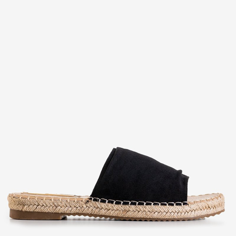 Fekete női Lamiya papucs - Lábbeli