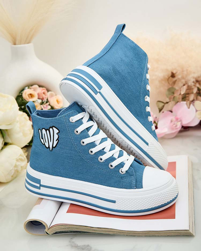 Royalfashion Női sportos tornacipő nyomtatással