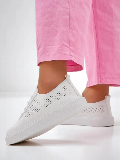 Royalfashion Női Ażurowe Sportos Fűzős Cipő Adette