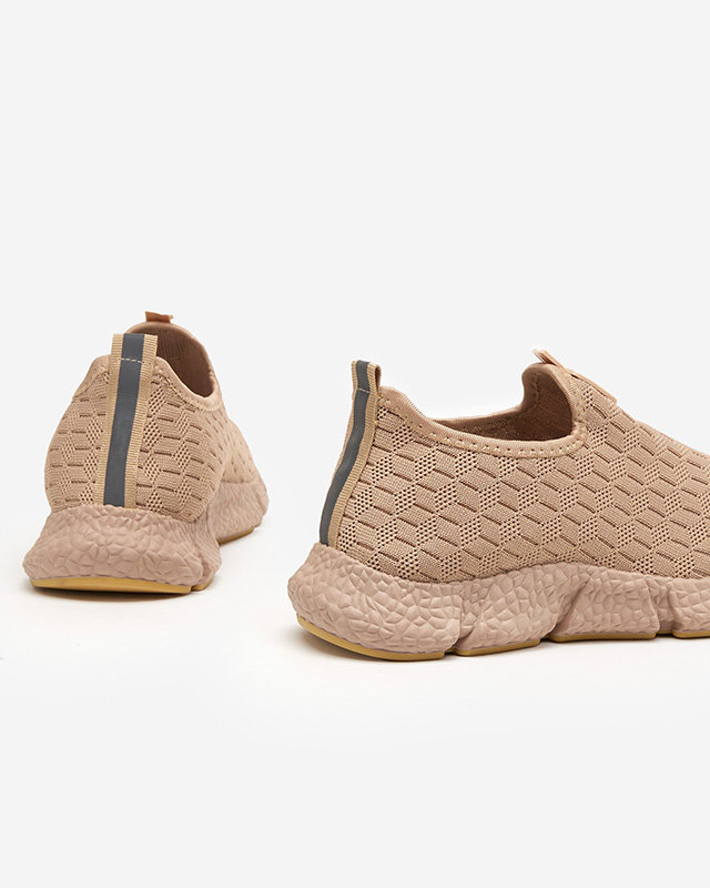 Női Világosbarna Glaio Slip-On tornacipő - Lábbeli