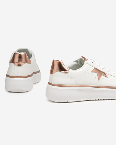 Fehér és rózsaszín Taqeva női sportcipő - Lábbeli