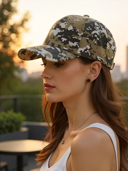Royalfashion CamoFlex terepmintás baseball sapka
