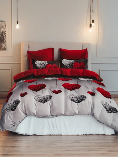 Royalfashion Mintás ágynemű 180x200 garnitúra 3 RÉSZES