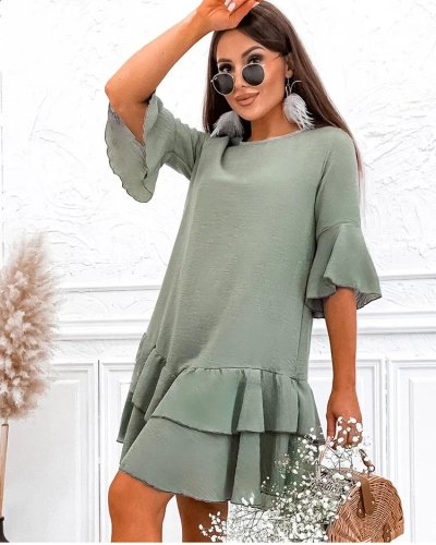 Royalfashion vászon női miniruha