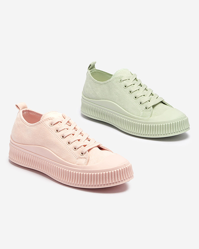 Világoszöld női sportcipő Dollof- Footwear