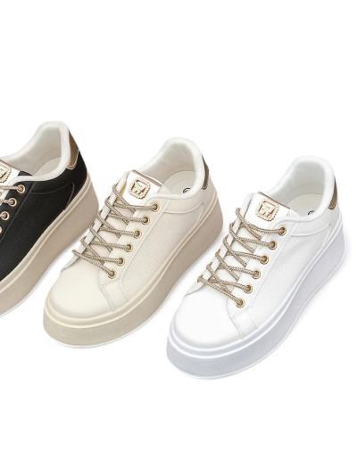 Royalfashion Női sportos sneaker dekoratív fűzővel Eone