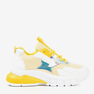 Sárga női tavaszi cipők - cipők