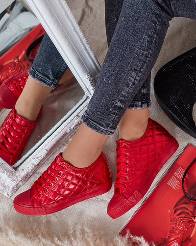 Royalfashion női steppelt tornacipő rejtett horgonnyal Avvas