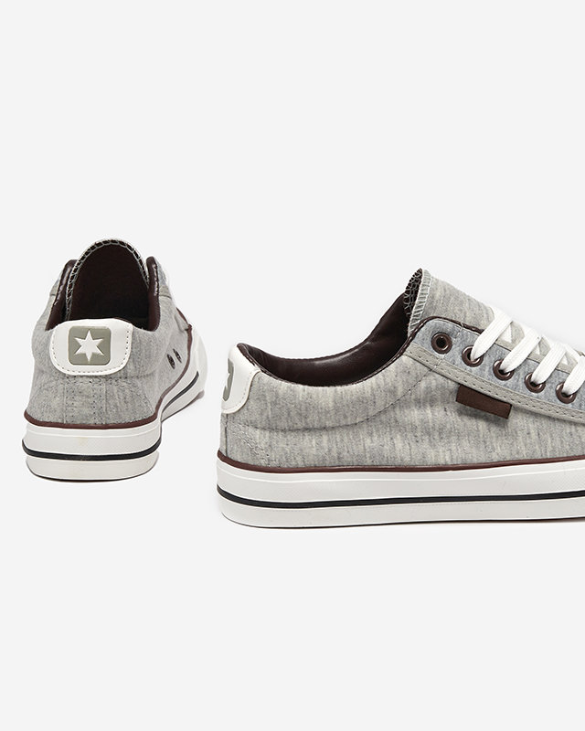 OUTLET Szürke női Zeniso tornacipő - Lábbeli