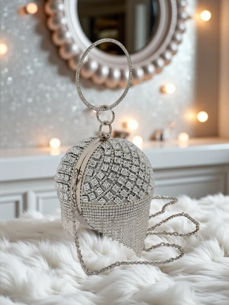 Royalfashion női táska gömb cirkóniákkal Velora Bloom