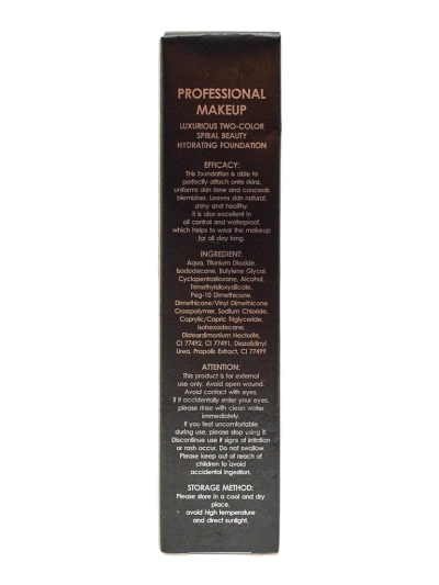 Hidratáló, két színű arcalapozó kollagénnel Meleg Bézs