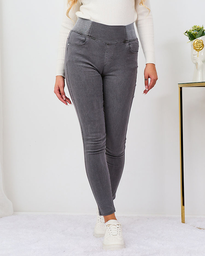Royalfashion Szürke női teggings