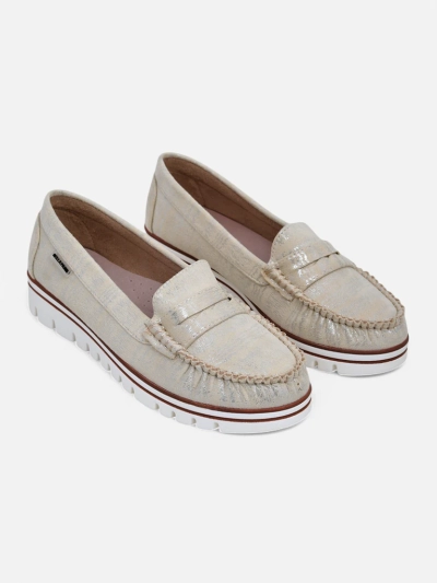 Royalfashion Női öko suede mokaszin Bellisse
