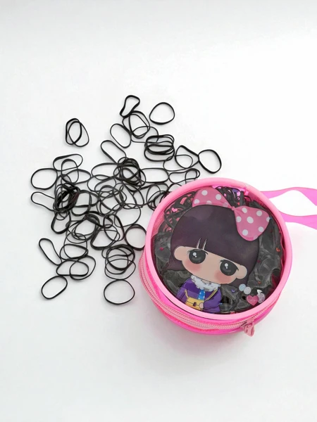 Royalfashion Sokszínű szilikon hajgumik díszdobozban