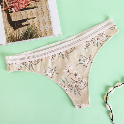 Női mintás tanga 3 / csomag - Fehérnemű