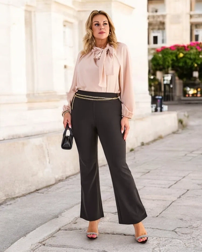Royalfashion Női teggings nadrág szélesebb szárral