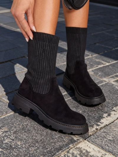 Királyi divat női slip-on csizmák Derette