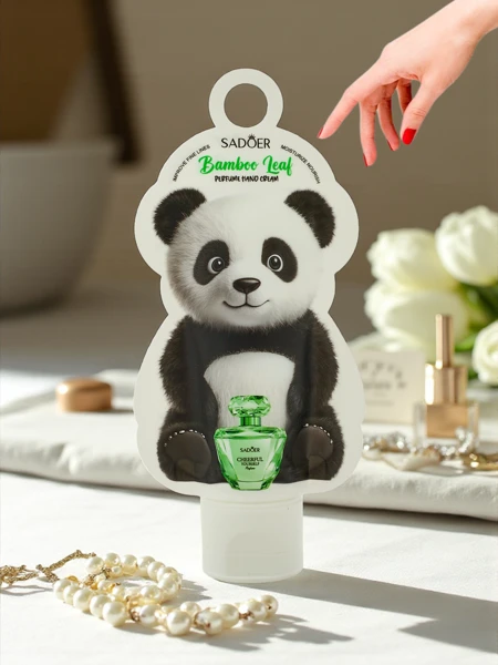 Sadoer Bamboo Leaf kézkrém 50 ml Panda csomagolásban – Aurelia Edition