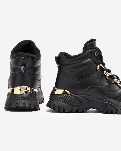 Fekete női szigetelt sportcipő Nepolle- Footwear