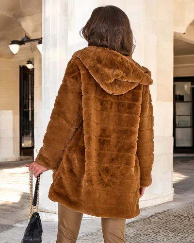 Royalfashion női szőrmekabát