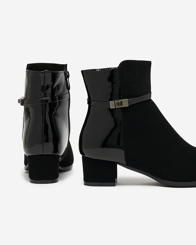 Royalfashion Női alacsony tűsarkú csizma Tevrata