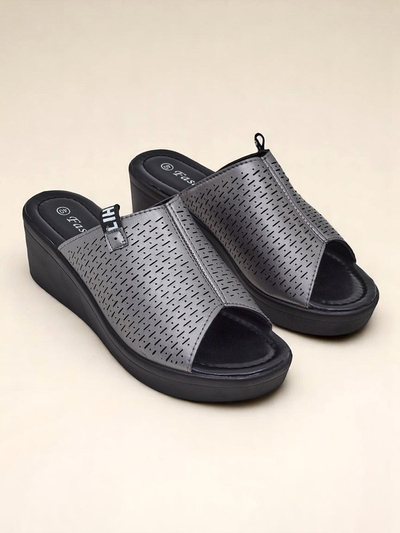 Royalfashion Női ékpántos papucs Luna Wedge