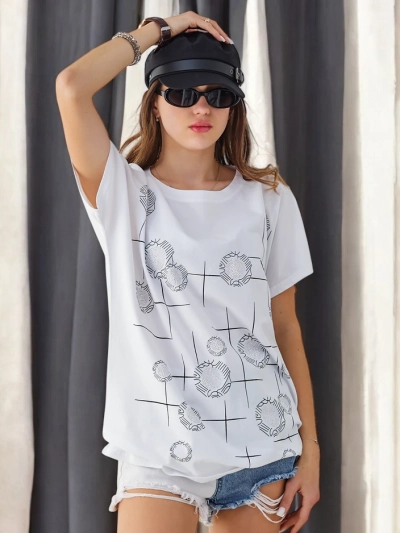 Royalfashion Női Póló Nyomattal