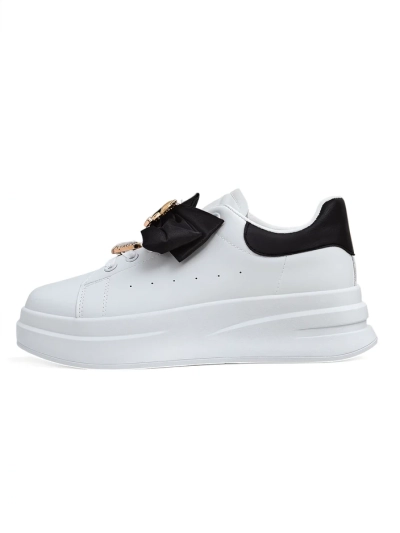 Royalfashion Női platform sportcipők masnival Genimma